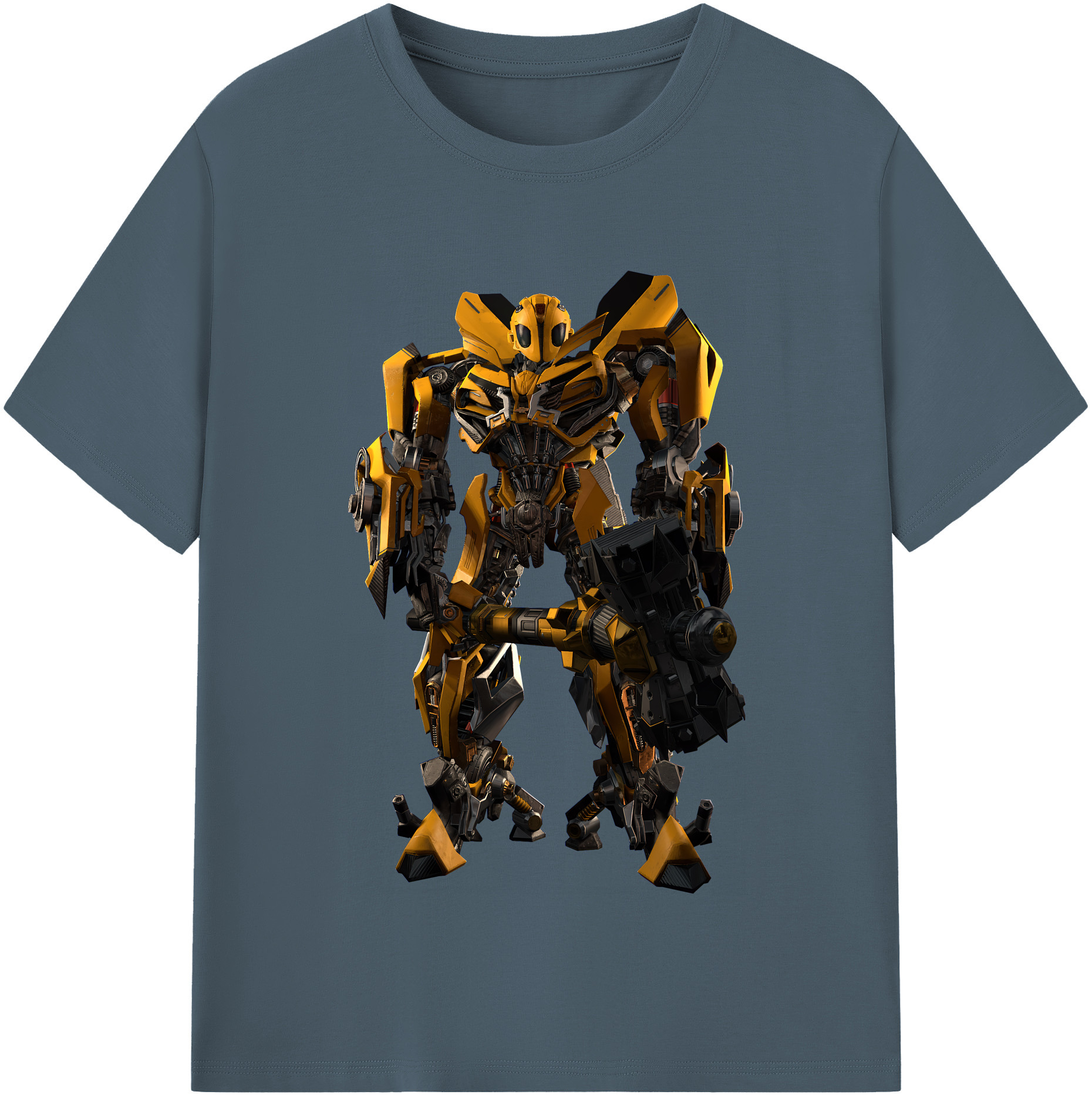 （画像用） Transformers トランスフォーマー 綿100％半袖Tシャツ（フロントプリント）
